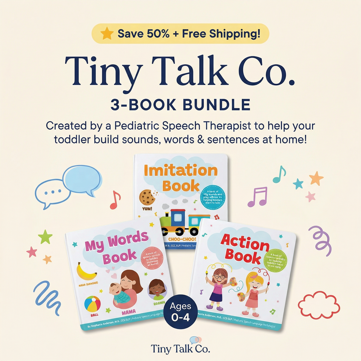 Tiny Talk Therapy Books