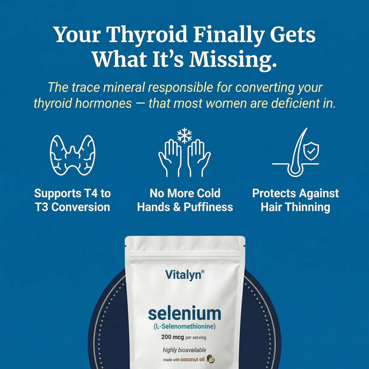Selenium 200 Thyroid Support